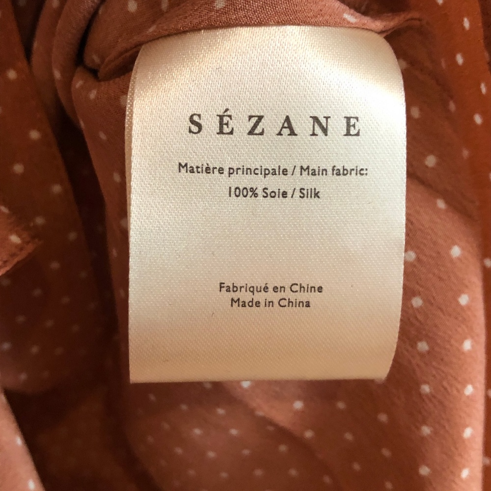 ❌SOLD❌ NWT Sezane Florence Shirt - Picture 5 of 5